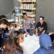 Kegiatan KKN IPB di Teras Baca Juru Seru Purwakarta