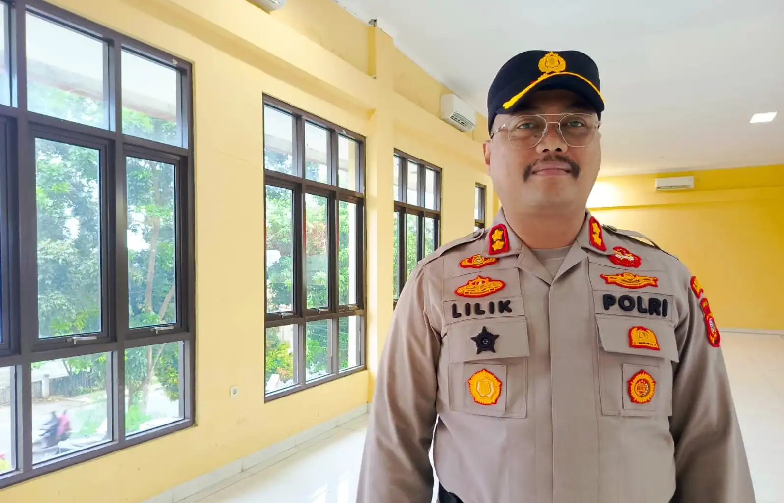 AKBP Lilik Ardhiansyah mantan Kapolres Purwakarta yang dimutasi ke Jawa Tengah sebagai Kapolres Brebes