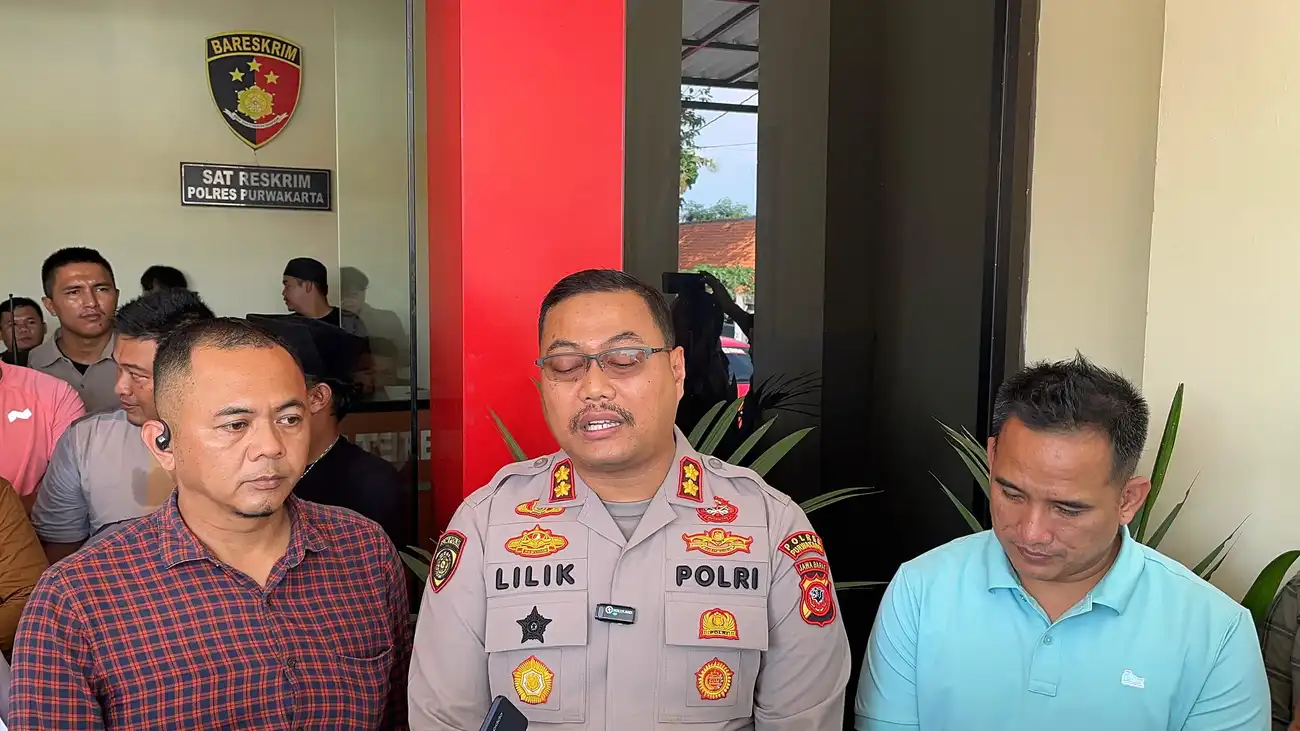 Kapolres Purwakarta ungkap kasus ayah aniaya anak