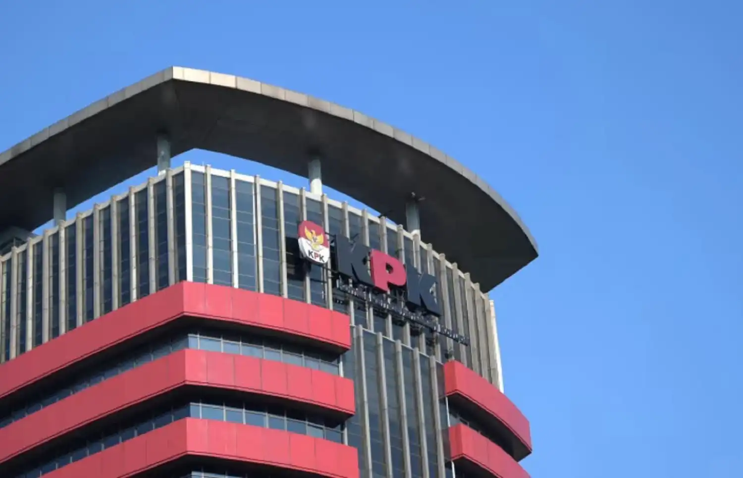 Gedung KPK di Jakarta, tempat pemeriksaan kasus korupsi pengadaan iklan Bank BJB