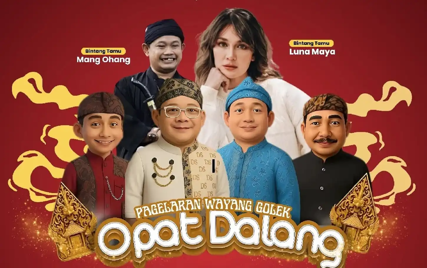 Luna Maya dan empat dalang tampil di Hari Jadi Purwakarta 2025