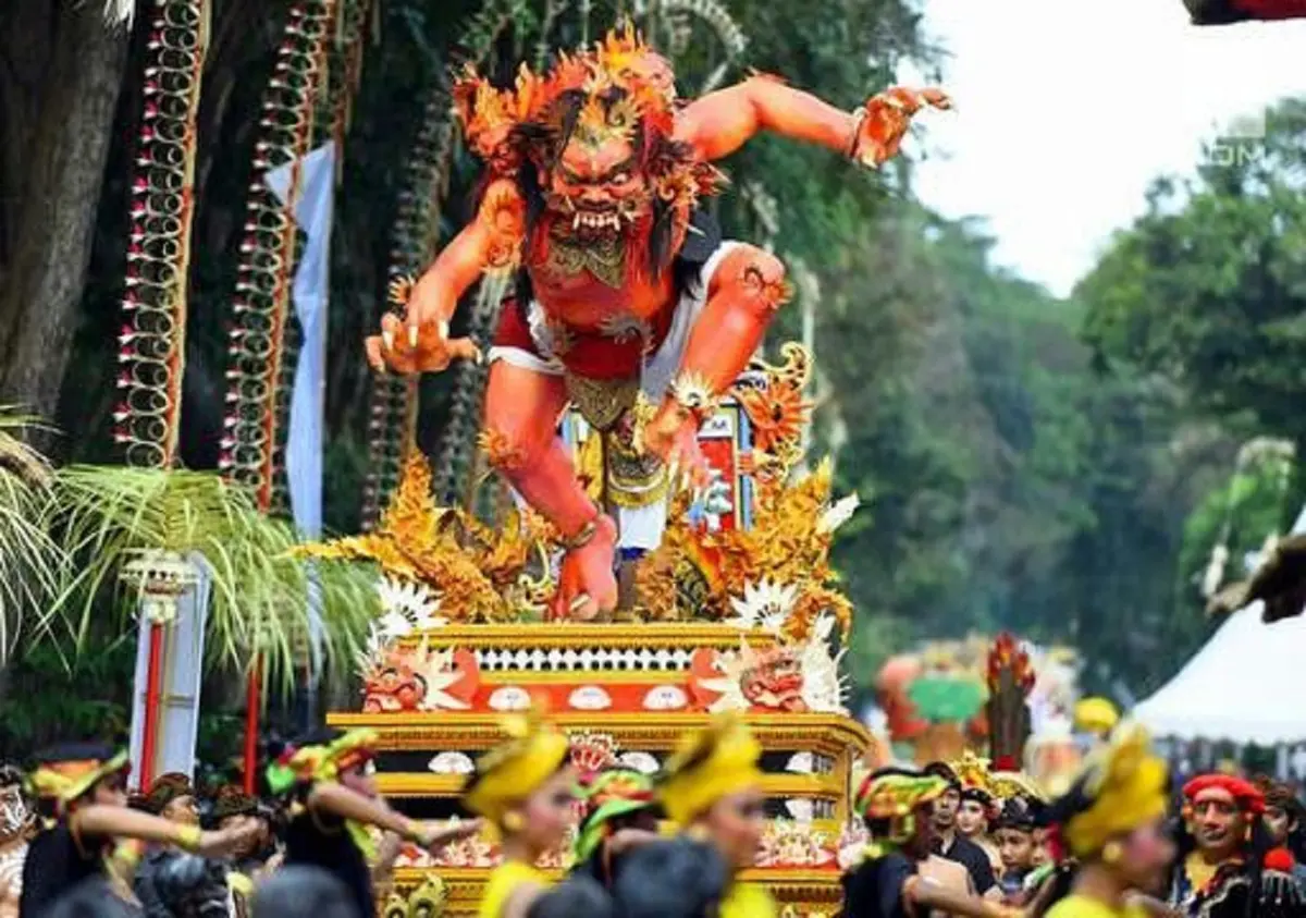 Ogoh-ogoh Bali akan diarak dalam Festival Budaya Nusantara Purwakarta dalam memeriahkan Hari Jadi Purwakarta 2025, Sabtu 20 Juli 2025.
