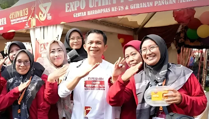 Hari Jadi Purwakarta 2025, Om Zein Resmikan Koperasi Merah Putih di Expo UMKM Harkopnas