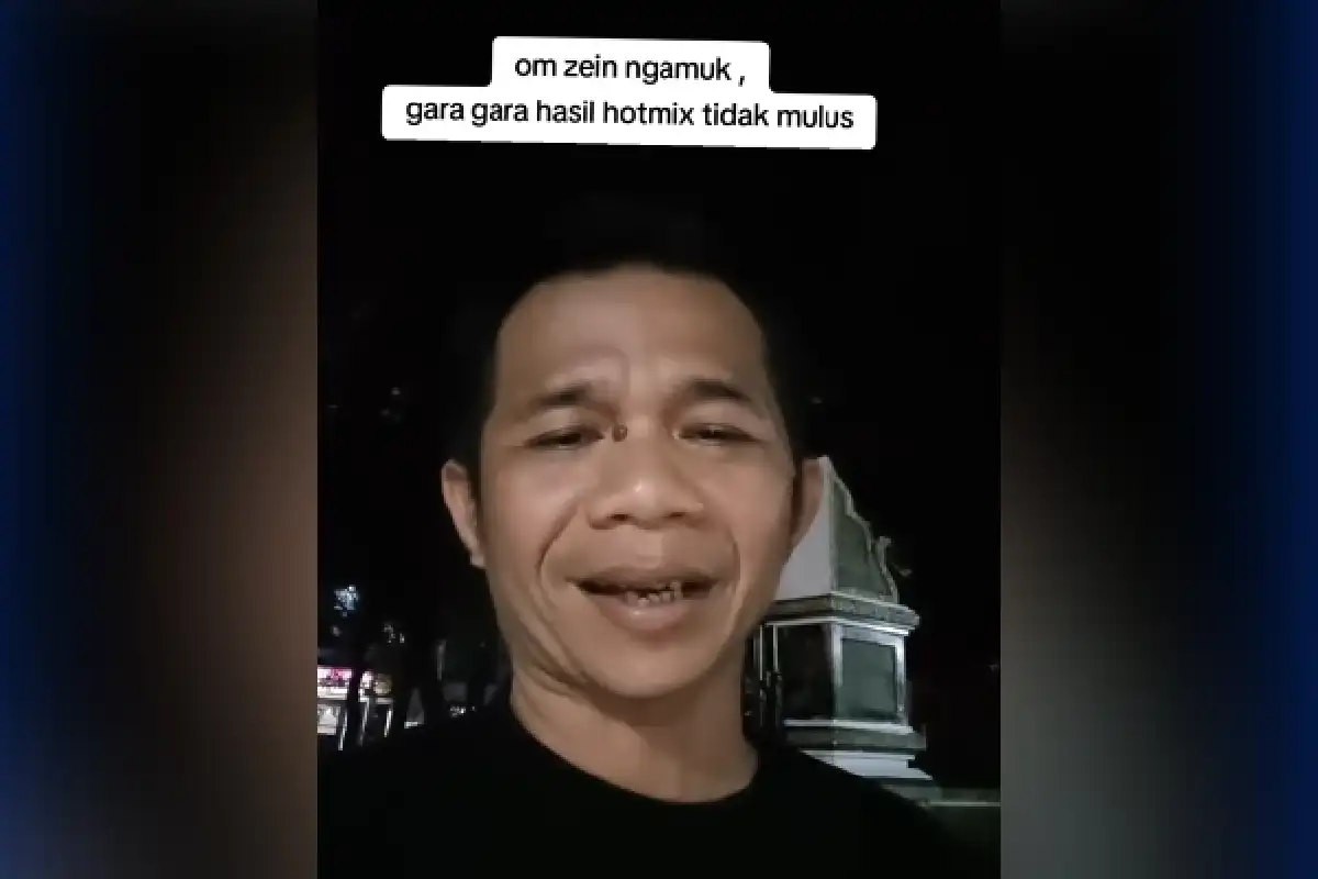 Om Zein marah soal jalan hotmix rusak di Purwakarta