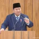 Prabowo Subianto targetkan 82,9 juta porsi makanan bergizi gratis per hari dalam konferensi pers di Brasilia