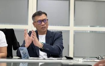 Pramudya Iriawan Buntoro saat memberikan keterangan usai ditunjuk sebagai Direktur Utama BPJS Ketenagakerjaan, Rabu (3/7/2025).