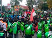 Ribuan Ojol Garut Gelar Aksi Solidaritas untuk Affan Kurniawan, Ini Tuntutannya