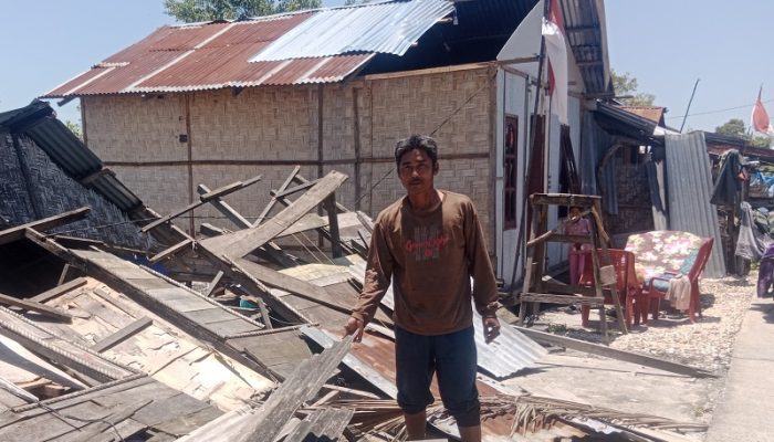 Kisah Pilu Korban Puting Beliung di Sergai: Istri Pingsan, Anak Menjerit, Rumah Nyaris Terangkat