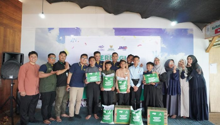 BAZNAS Jabar Rayakan Hari Anak Nasional 2025 dengan Bantuan Sembako, 600 Kg Beras, dan Sedekah Gizi