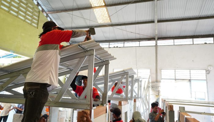 DR.SHIELD, DPRKPP, dan ITS Surabaya Latih Teknisi Baja Ringan dan Atap UPVC Berkualitas