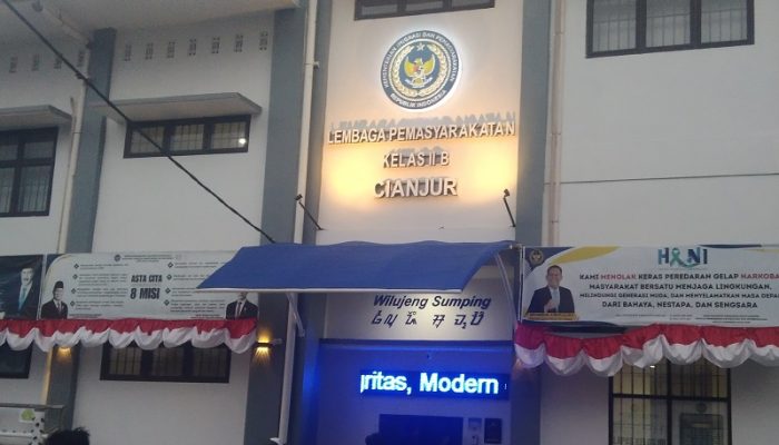 Warga Binaan Lapas Cianjur Tewas Gantung Diri di Ruang Isolasi