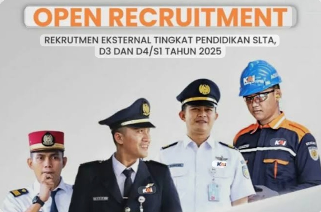 Open Recruitment PT KAI tahun 2025.