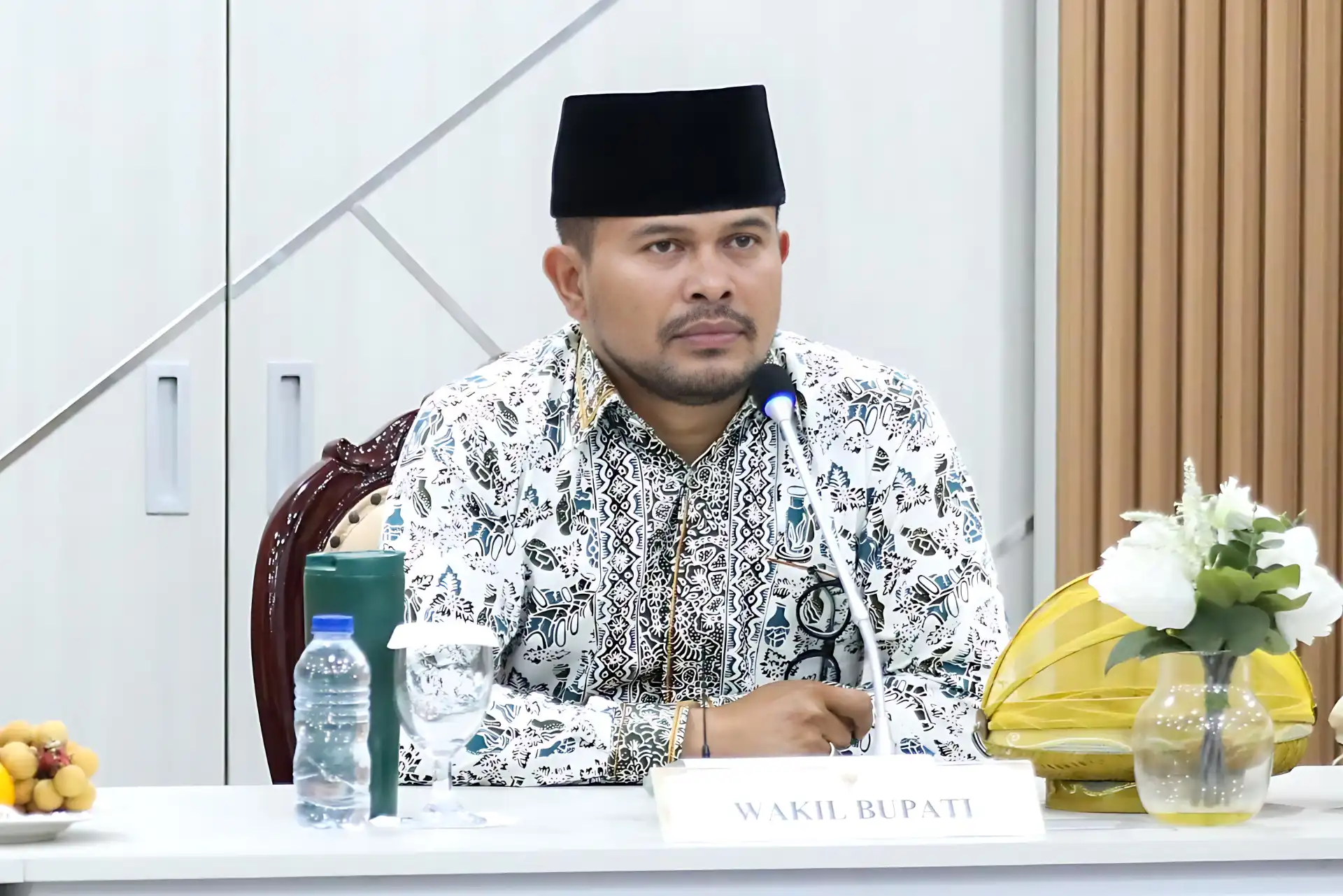 Wakil Bupati Purwakarta mengikuti Anugerah Kabupaten Layak Anak 2025 secara virtual