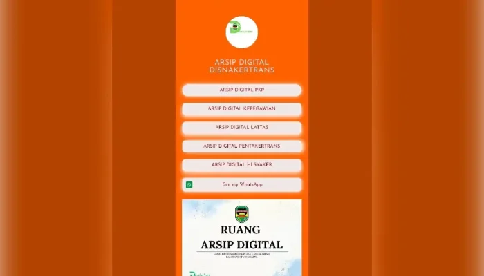 Tak Perlu Bongkar Lemari, Arsip Disnakertrans Purwakarta Kini Bisa Diakses Lewat Cloud