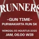 Poster resmi jadwal start Purwakarta Run 5K 2025