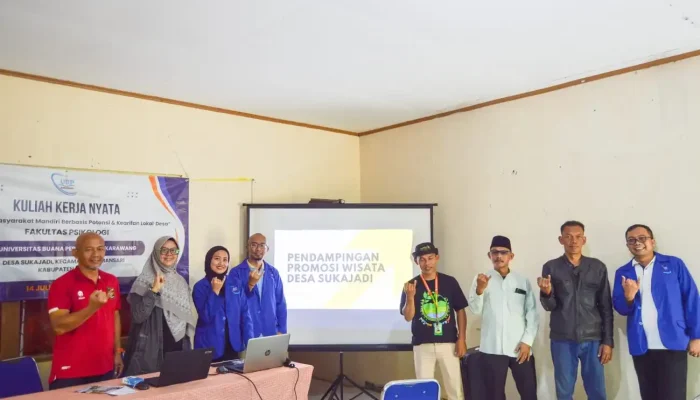 Mahasiswa UBP Karawang Berbagi Tips! Dongkrak Promosi Desa Sukajadi Bogor Lewat Konten Digital