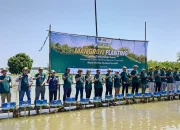 PT United Tractors Pandu Engineering Tanam Bibit Mangrove di Muara Gembong dalam Rangka Jababeka Ecoweek 2025