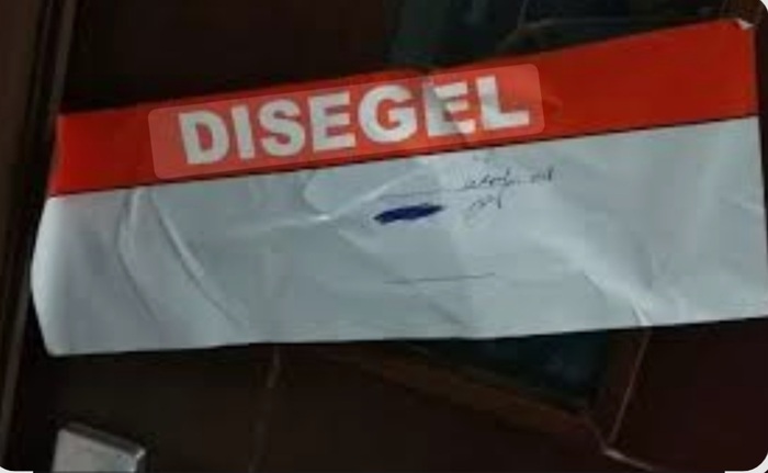 Ilustrasi penyegelan
