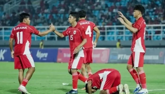 Hajar Makau 5-0, Timnas Indonesia U-23 Tantang Korsel Buru Tiket Piala Asia 2026