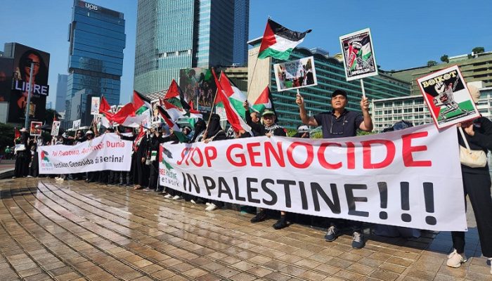 FPN Serukan Prabowo Pimpin Dunia Hentikan Genosida Palestina