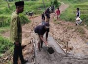 Dorong Akses dan Ekonomi Warga, Desa Sukasari Purwakarta Genjot Perbaikan Jalan Penghubung
