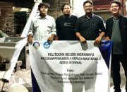 Polindra Hibahkan Mesin Conveyor Spiral untuk Tingkatkan Produktivitas Penggilingan Padi di Indramayu