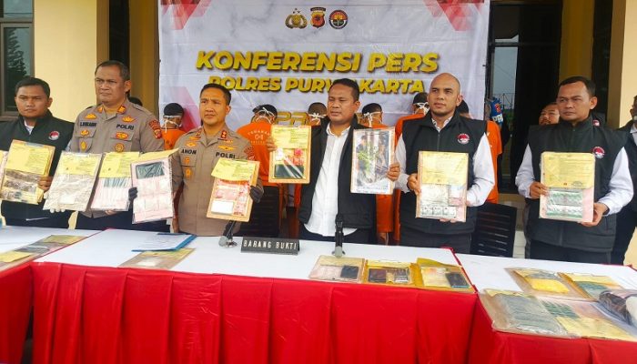Polres Purwakarta Ungkap 20 Kasus Narkoba, Amankan 23 Tersangka dan Barang Bukti Hampir Rp1 Miliar