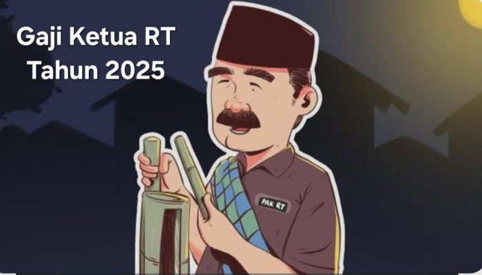 Mulai Tahun Ini Honor RT dan RW Naik, Wajib Kelola Sampah dan Minyak Jelantah