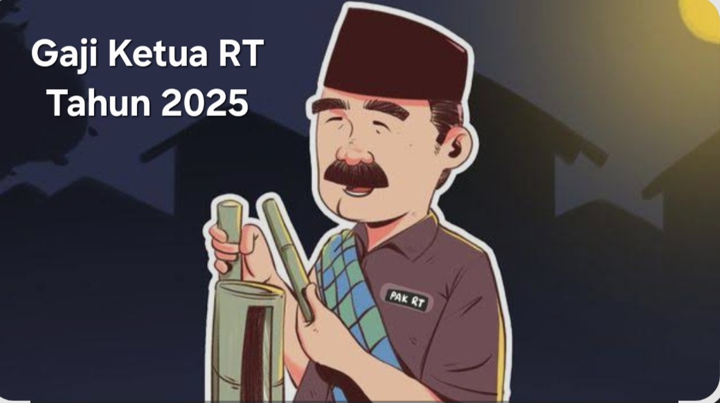 Ilustrasi gaji ketua RT tahun 2025