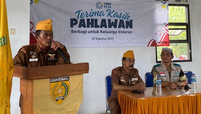 Jaga Semangat Kemerdekaan di Bandung, YBM PLN UIP JBT Santuni Keluarga Veteran