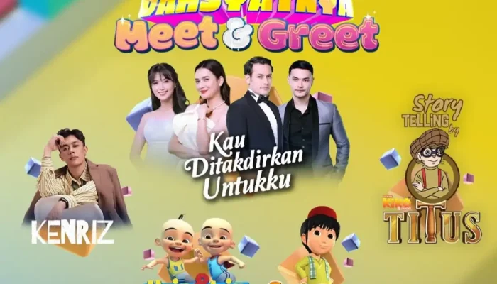 Meet & Greet Kau Ditakdirkan Untukku di Bekasi, Gratis & Penuh Bintang!