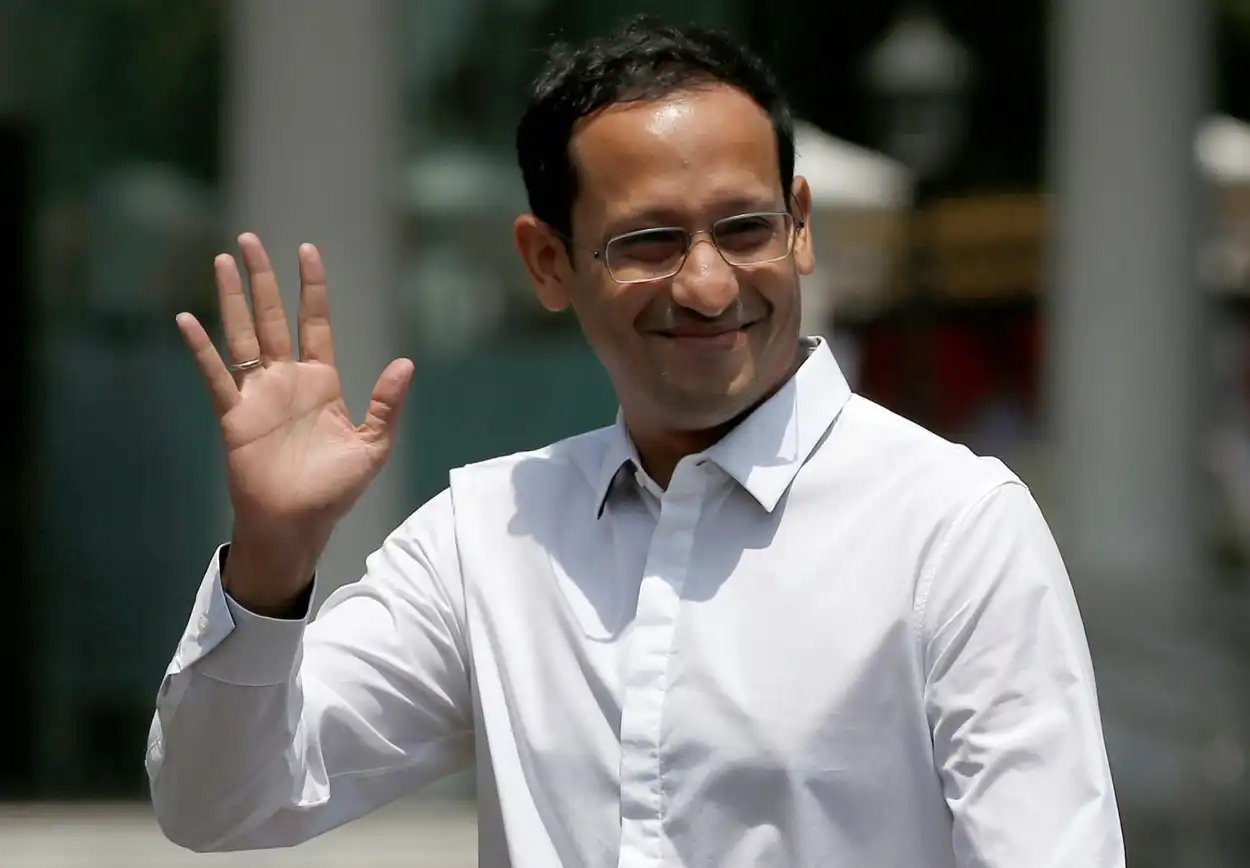 Foto Nadiem Makarim mantan Mendikbudristek tersangka korupsi Chromebook