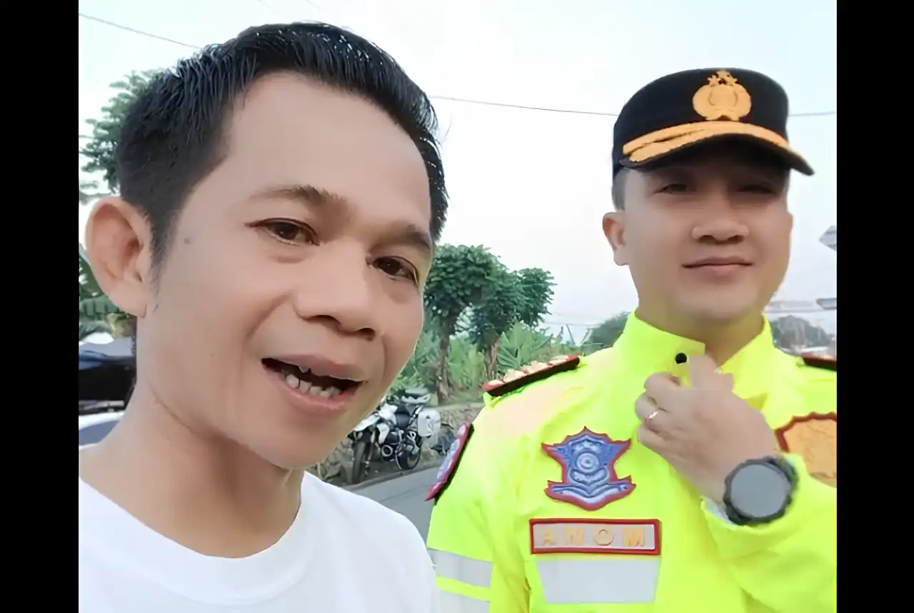 Om Zein bersama Kapolres Purwakarta razia pelajar bawa motor ke sekolah
