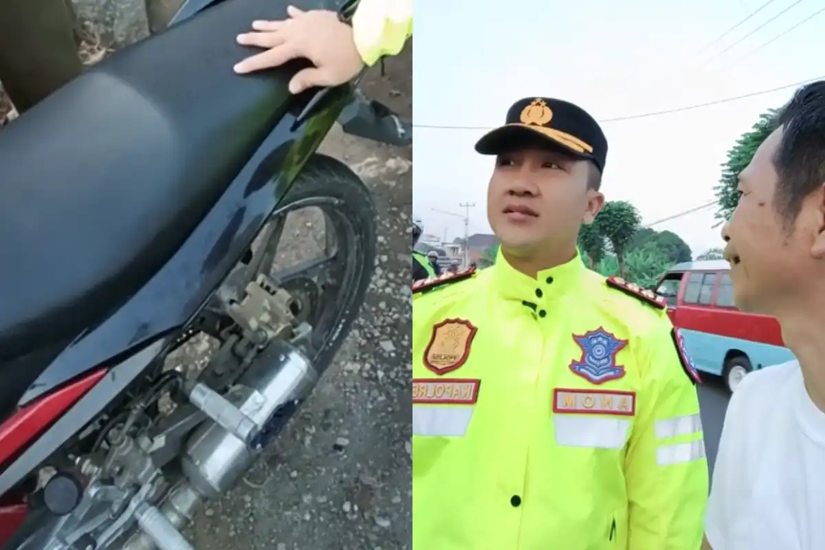 Om Zein dan Kapolres Purwakarta razia pelajar bawa motor ke sekolah