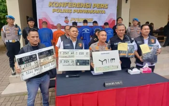 Sindikat maling motor lintas kabupaten digulung Polres Purwakarta