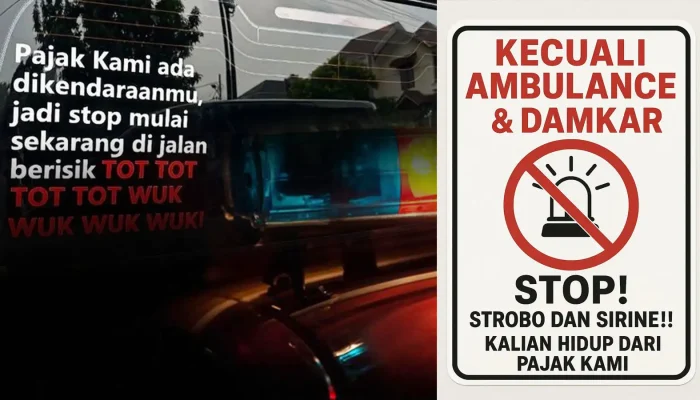 Stop Tot Tot Wuk Wuk: Gerakan Tertib Jalan, Polri Bekukan Sirine Pengawalan