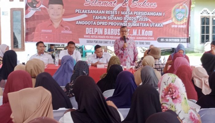 Delpin Barus Desak PT Socfindo Matapao Salurkan CSR untuk Perbaikan Jalan dan Atasi Banjir di Sei Rejo
