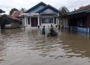 Puluhan Rumah dan Jalan Nasional di Sergai Terendam Banjir, BPBD Minta PUPR Perbaiki Drainase