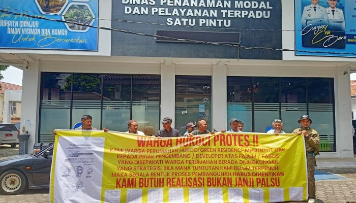 Warga Perumahan Hukoci Desak Pengembang Tuntaskan Kewajiban Fasos dan Fasum