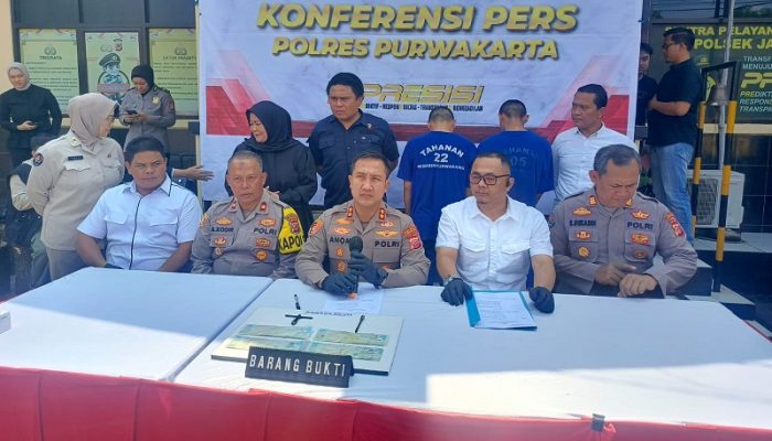 Polres Purwakarta Ringkus Enam Pelaku Curanmor, Empat di Antaranya Masih di Bawah Umur