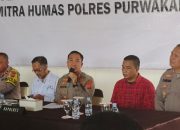 Kapolres Purwakarta dan Media Perkuat Sinergi dan Kamtibmas