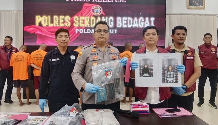 Polres Sergai Gagalkan Pengiriman 4 PMI Ilegal ke Malaysia, Dua Agen Wanita Ditangkap