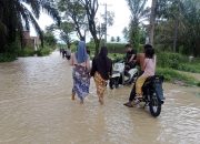 Tanggul Sungai Jebol, 45 Rumah Terendam Banjir di Sergai