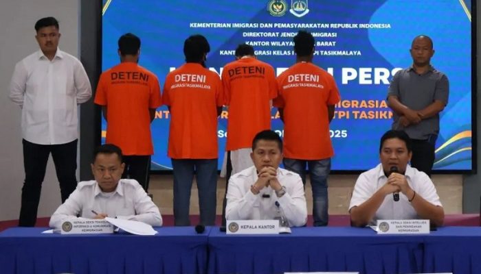 Empat WNA Asal Bangladesh Masuk Indonesia Ilegal, Diamankan Imigrasi di Garut