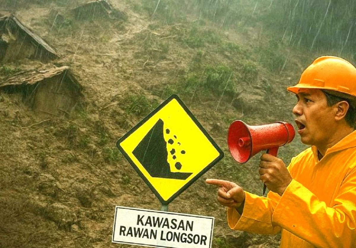 Petugas BPBD Purwakarta latihan tanggap darurat hadapi potensi tanah longsor