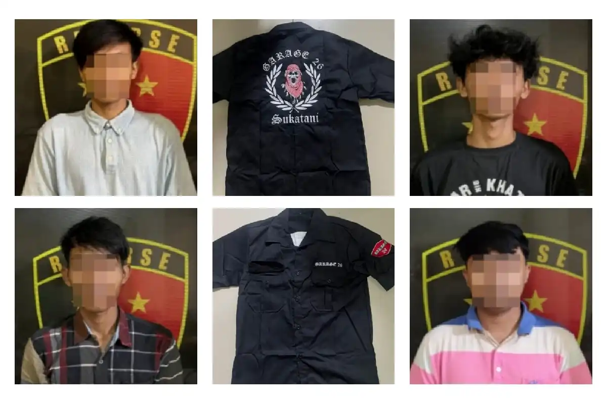 Polisi tangkap geng motor di Purwakarta