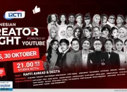 Meriah! RCTI Hadirkan Indonesian Creator Night 2025 untuk Kreator Digital Terbaik