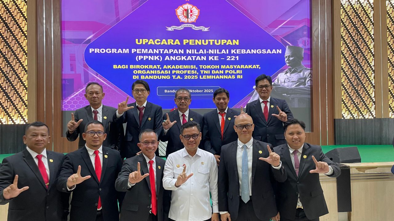 Wakil Rakyat Bandung Dalami Wawasan Kebangsaan dan Geopolitik di Lemhanas RI