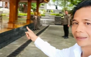 Om Zein di Taman Katresna Pos Pengaduan Purwakarta