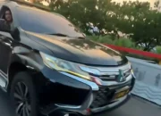 Viral! Pajero Bunyikan ‘Tot Tot Wuk Wuk’ di Bandung, Ternyata Berpelat Polri Palsu